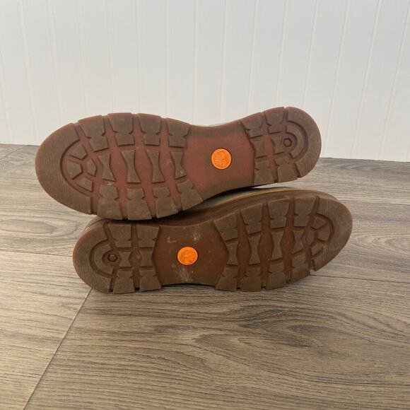 Timberland Boots Women's 8 Taupe Cervinia Valley Chelsea Ankle Leather - Picture 7 of 7